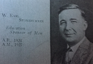 Prof. Stoneburner, 1932 Oracle
