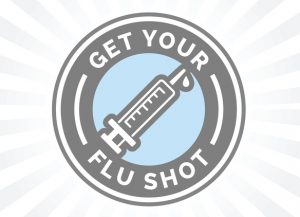 Flu shot graphic